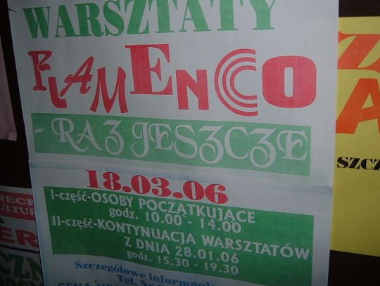 Warsztaty flamenco
