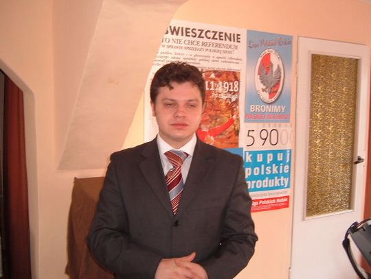 Poseł Wiechecki w Szczecinku