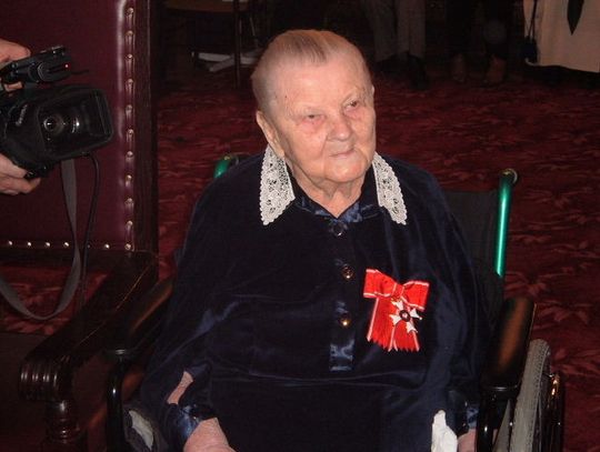 Krzyż Komandorski dla Olgi Zawadzkiej