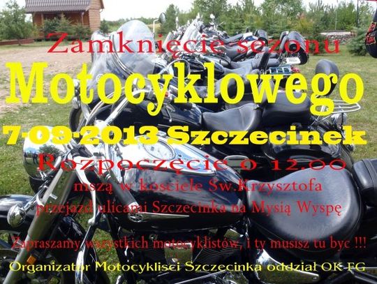 Żegają sezon