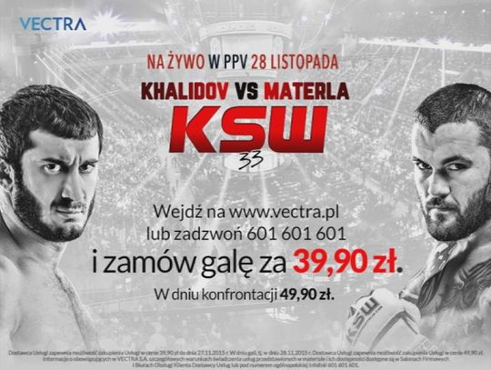 Gala KSW w Vectrze
